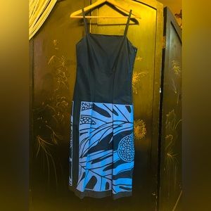 Vintage Sig Zane Ulu-print dress